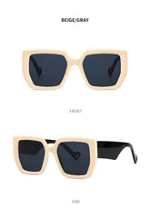 New Vintage Fashion Square Sunglasses