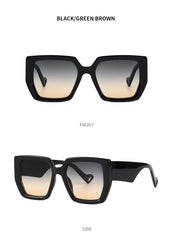 New Vintage Fashion Square Sunglasses