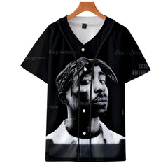 Baseball shirt Hip Hop Swag harajuku Streetwear Design Baseball Jersey