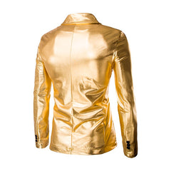 Wholesale & retail Coated Gold Silver Black (Jackets + Pants)