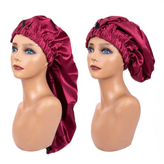 Large Satin Bonnet For Sleeping Hair Bonnet