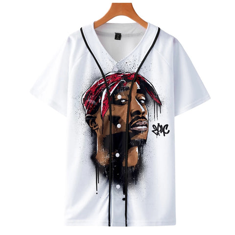 Baseball shirt Hip Hop Swag harajuku Streetwear Design Baseball Jersey