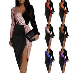 High Waist Ladies Temperament Party Dresses